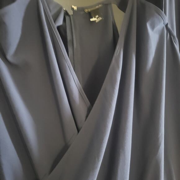 Plus Size Women's Navy Blue Wide Leg Jumpsuit with Belt size 26. - Picture 6 of 6